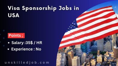 Visa Sponsorship Jobs in USA