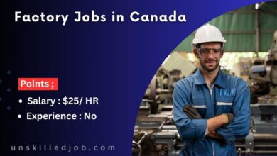 Factory Jobs in Canada