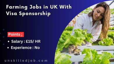 Farming Jobs in UK With Visa Sponsorship