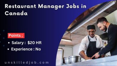 Restaurant Manager Jobs in Canada