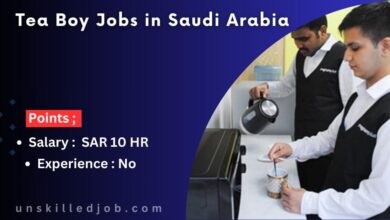 Tea Boy Jobs in Saudi Arabia