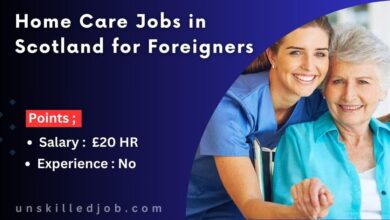 Home Care Jobs in Scotland for Foreigners