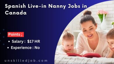 Spanish Live-in Nanny Jobs in Canada