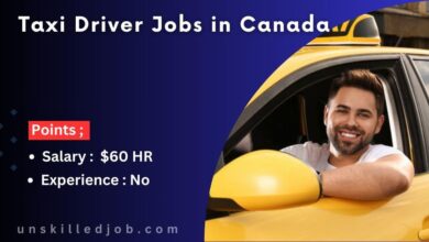 Taxi Driver Jobs in Canada
