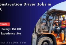 Construction Driver Jobs in UK
