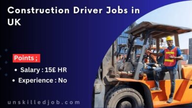 Construction Driver Jobs in UK