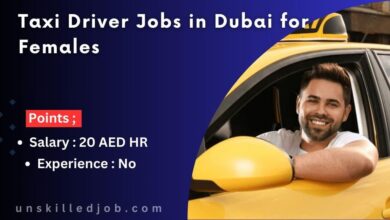 Taxi Driver Jobs in Dubai for Females