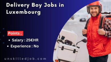 Delivery Boy Jobs in Luxembourg