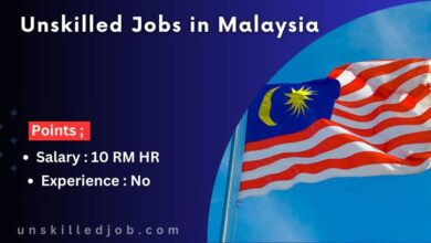 Unskilled Jobs in Malaysia