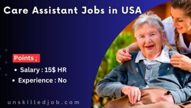 Care Assistant Jobs in USA