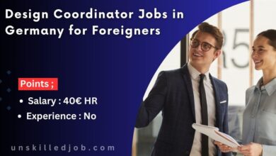 Design Coordinator Jobs in Germany for Foreigners