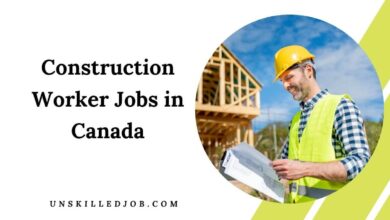 Construction Worker Jobs in Canada