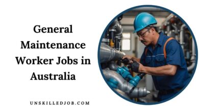 General Maintenance Worker Jobs in Australia
