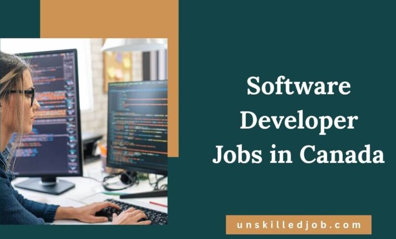 Software Developer Jobs in Canada