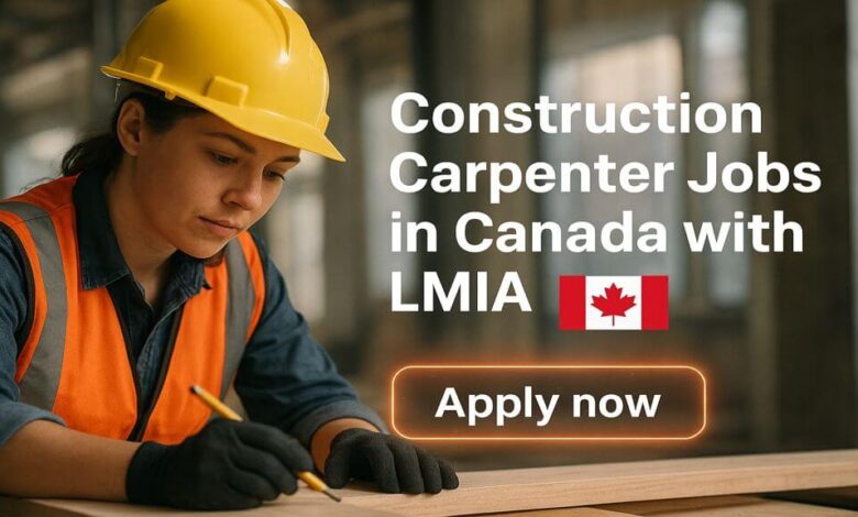 Construction Carpenter Jobs in Canada with LMIA