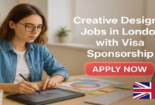 Creative Designer Jobs in London with Visa Sponsorship