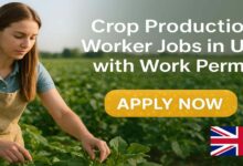 Crop Production Worker Jobs in UK with Work Permit