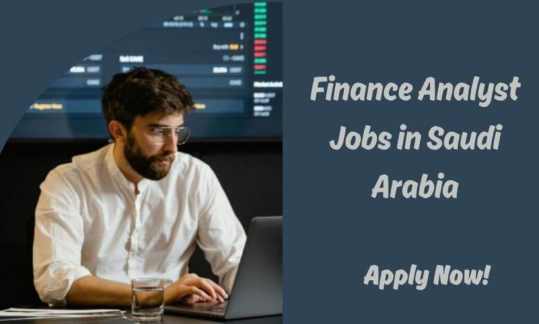 Finance Analyst Jobs in Saudi Arabia