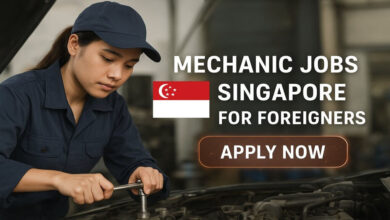 Mechanic Jobs in Singapore for Foreigners