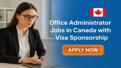 Office Administrator Jobs in Canada with Visa Sponsorship