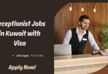 Receptionist Jobs in Kuwait with Visa