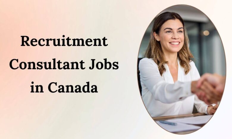 Recruitment Consultant Jobs in Canada