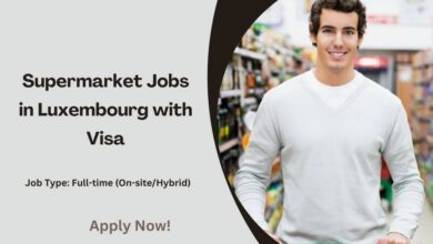 Supermarket Jobs in Luxembourg with Visa
