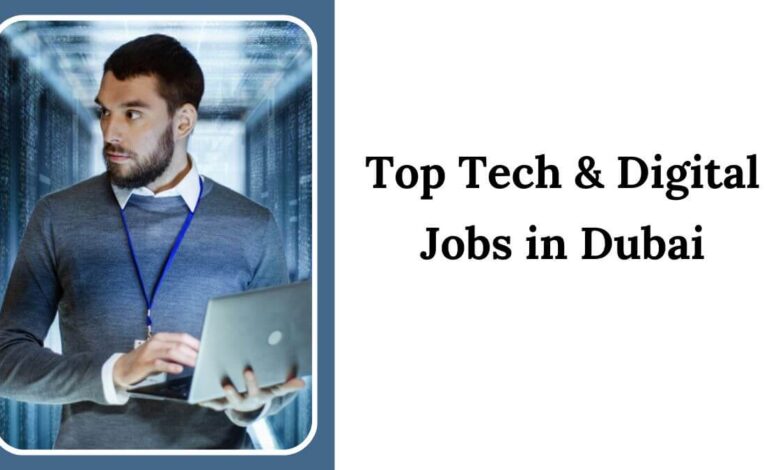 Top Tech & Digital Jobs in Dubai