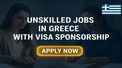 Unskilled Jobs in Greece with Visa Sponsorship