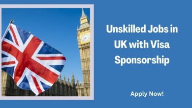 Unskilled Jobs in UK with Visa Sponsorship