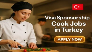 Visa Sponsorship Cook Jobs in Turkey