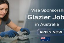 Visa Sponsorship Glazier Jobs in Australia
