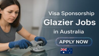 Visa Sponsorship Glazier Jobs in Australia