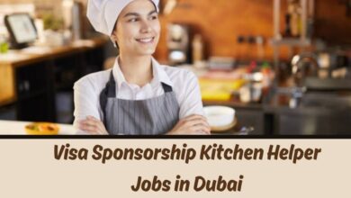 Visa Sponsorship Kitchen Helper Jobs in Dubai