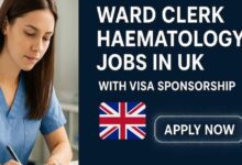Ward Clerk Haematology Jobs in UK with Visa Sponsorship