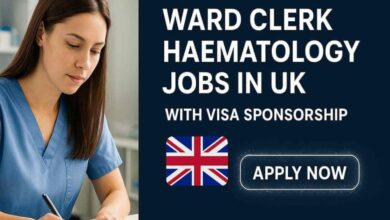 Ward Clerk Haematology Jobs in UK with Visa Sponsorship