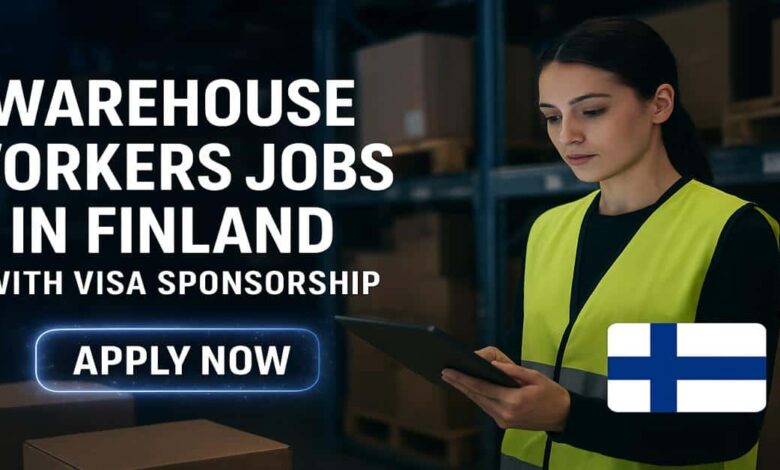 Warehouse Workers Jobs in Finland with Visa Sponsorship