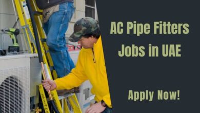 AC Pipe Fitters Jobs in UAE