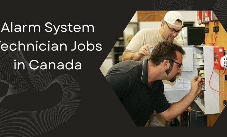 Alarm System Technician Jobs in Canada