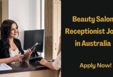 Beauty Salon Receptionist Jobs in Australia