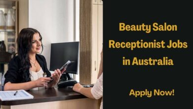 Beauty Salon Receptionist Jobs in Australia