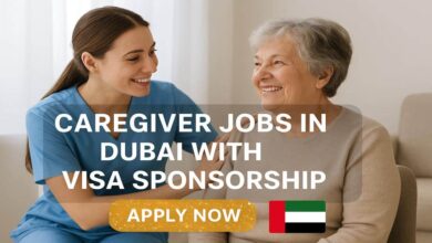 Caregiver Jobs in Dubai with Visa Sponsorship