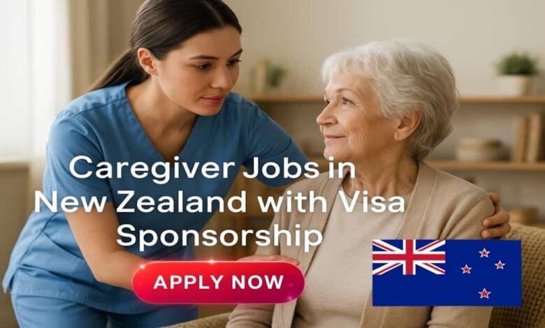 Caregiver Jobs in New Zealand with Visa Sponsorship