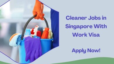 Cleaner Jobs in Singapore With Work Visa