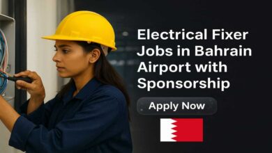 Electrical Fixer Jobs in Bahrain Airport with Sponsorship