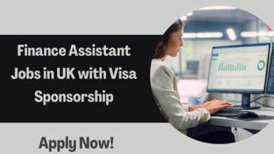 Finance Assistant Jobs in UK with Visa Sponsorship
