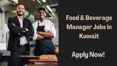 Food & Beverage Manager Jobs in Kuwait
