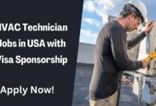 HVAC Technician Jobs in USA with Visa Sponsorship