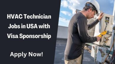 HVAC Technician Jobs in USA with Visa Sponsorship