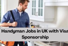 Handyman Jobs in UK with Visa Sponsorship